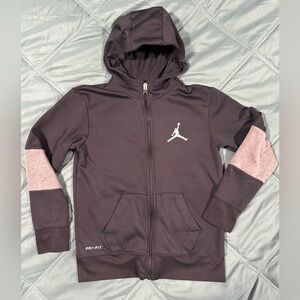 Jordan Kids Hoodie in Black